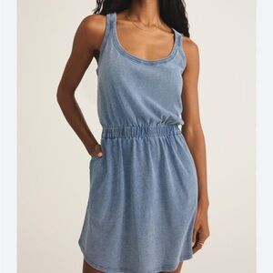 Z Supply Keegan Knit Denim Dress